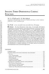 imaging three-dimensional cardiac function - Walter G. O'Dell, PhD