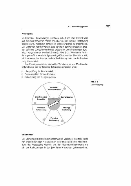 5 Entwicklung multimedialer Anwendungen