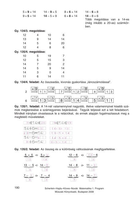 Matematika 1. MÃ³dszertani ajÃ¡nlÃ¡sok, mÃ¡sodik fÃ©lÃ©v - MÅ±szaki ...