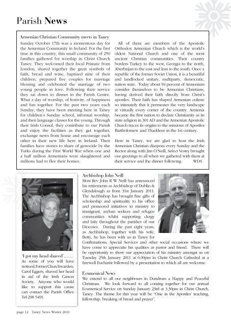 Volume 22 Issue 4 - Taney Parish website