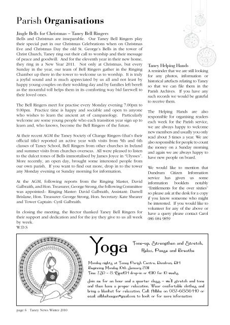 Volume 22 Issue 4 - Taney Parish website