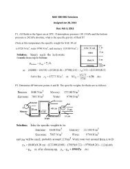 Solutions to homework 2