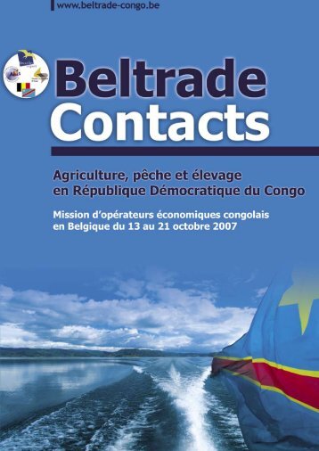 Beltrade Contact agricultures - Beltrade-congo