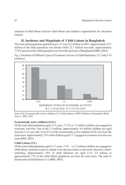 Child Labour and Education in Bangladesh - Bangladesh Online ...