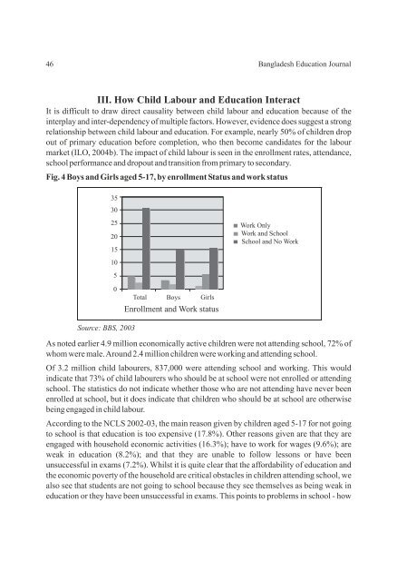 Child Labour and Education in Bangladesh - Bangladesh Online ...