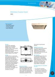 Motorless Cooker Hood WK - J.E. StorkAir