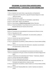 programa de xxxvii feria agropecuaria, agroindustrial y artesanal de ...