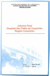informe final 53-10 hospital san pablo de coquimbo auditoria de ...