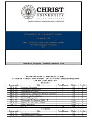 Download Complete Syllabus 2013 here - Christ University
