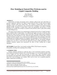 Flow Modeling in Natural-Fiber Preforms used in Liquid Composite ...