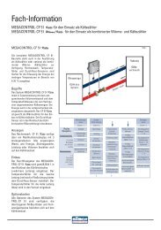 Megacontrol CF51 für Kälte-/Klimaanlagen - Allmess GmbH