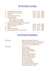 SUSUNAN ACARA SUSUNAN PANITIA - The Mail Archive