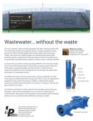 Wastewater... without the wa$te - Shanley Pump and Equipment, Inc.