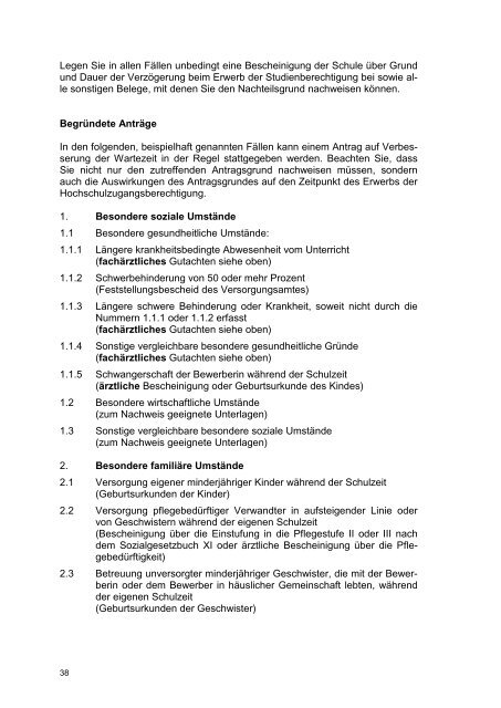Anhang 1: Zweitstudium - Pädagogische Hochschule Weingarten