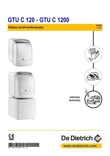 GTU C 120 - GTU C 1200 - De Dietrich