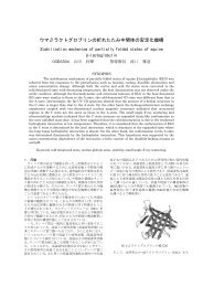 ウマβラクトグロブリンの折れたたみ中間体の安定化機構