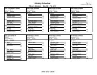 EVENTS LIST - 4 Across-title BY TYPE - Divine Savior Church