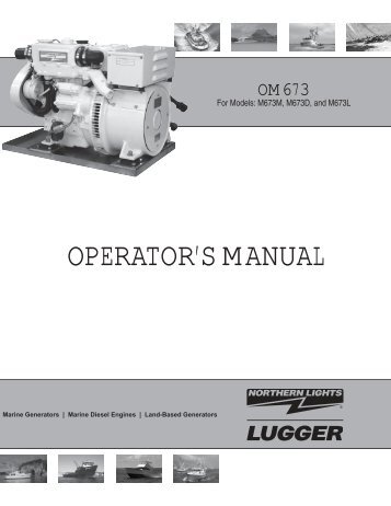 OPERATOR'S MANUAL - Northern Lights