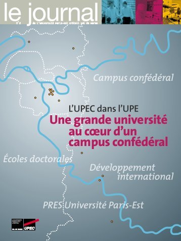 Le journal de l'UPEC nÂ°2 - UniversitÃ© Paris-Est