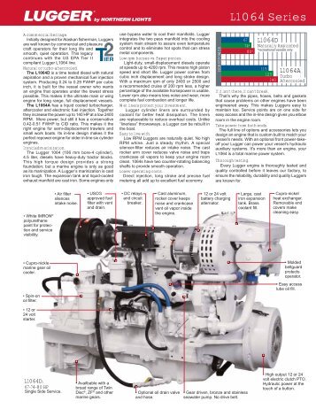 Lugger L1064 Series Datasheet