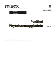 Purified Phytohaemagglutinin