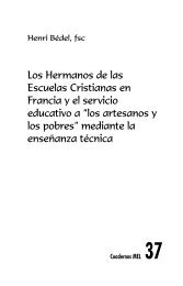 Los Hermanos de las Escuelas Cristianas en Francia y el servicio ...