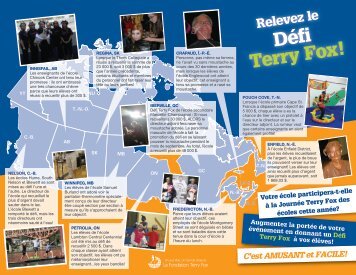 téléchargez notre brochure - Terry Fox Foundation