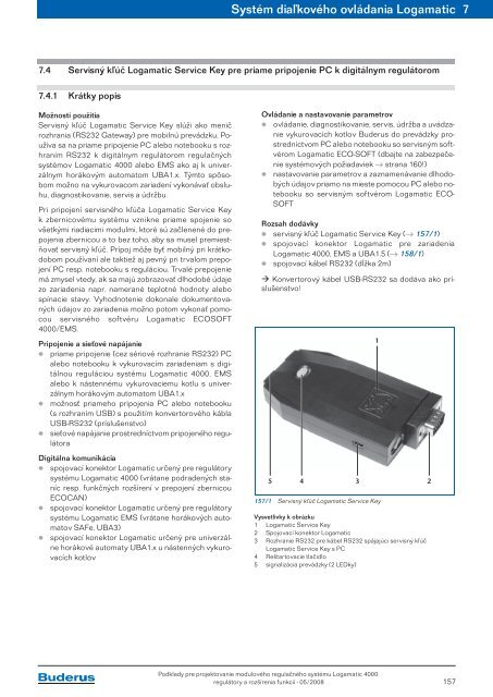 ModulovÃ½ regulaÄnÃ½ systÃ©m Logamatic 4000 RegulÃ¡tory a ... - Buderus