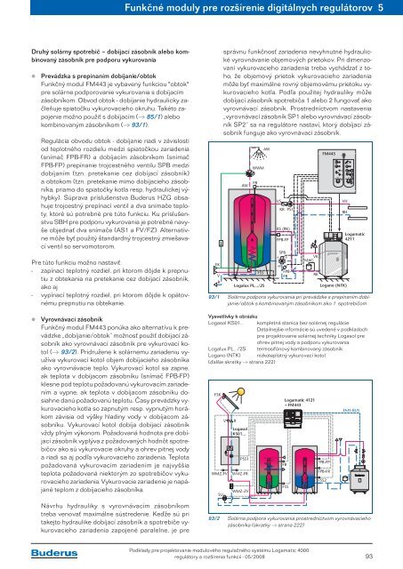 ModulovÃ½ regulaÄnÃ½ systÃ©m Logamatic 4000 RegulÃ¡tory a ... - Buderus
