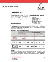 SpectrAl 100:CAB-O-SIL TG-C122.qxd.qxd - Cabot Corporation