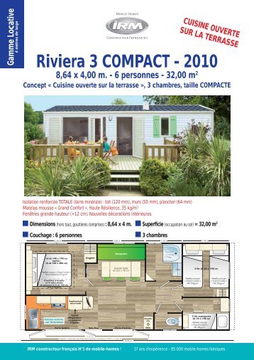 Riviera 3 COMPACT - 2010 8,64 x 4,00 m. - KaMAxx