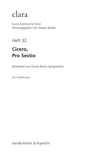 Cicero, Pro Sestio