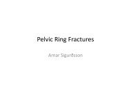 Pelvic Ring Fractures