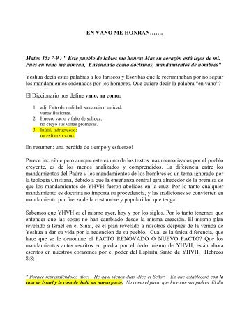 EN VANO ME HONRAN.pdf - Desdeelmontedeefraim.org