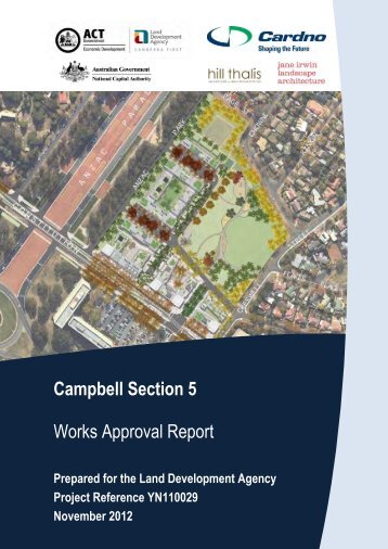 Works Approval Report.pdf - the National Capital Authority