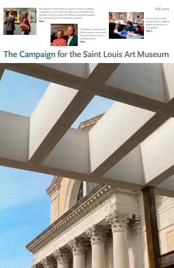 campaign donors - Saint Louis Art Museum