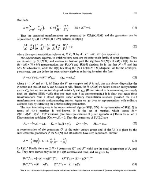 SUPERGRAVITY P. van NIEUWENHUIZEN To Joel Scherk 0370 ...