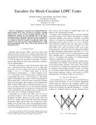 Encoders for Block-Circulant LDPC Codes