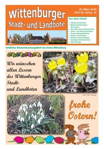 frohe Ostern! frohe Ostern! - Landkreis Ludwigslust