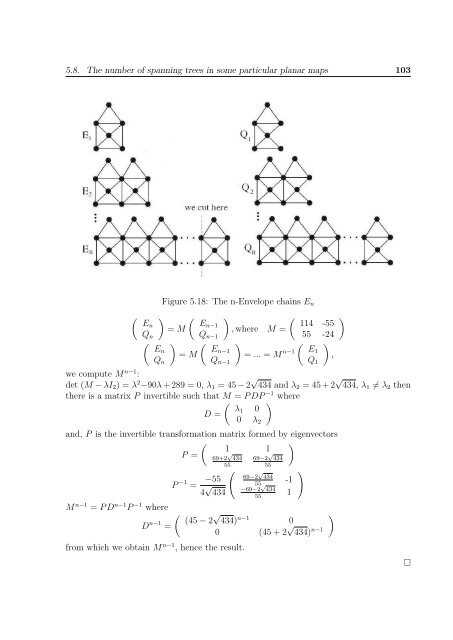 enumeration of the number of spanning trees in some ... - Toubkal