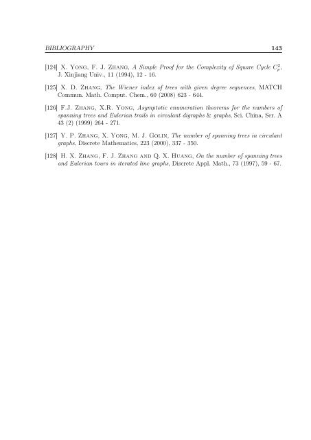 enumeration of the number of spanning trees in some ... - Toubkal