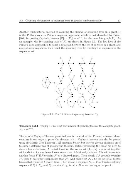 enumeration of the number of spanning trees in some ... - Toubkal