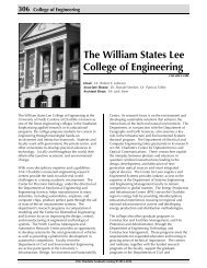 The William States Lee College of Engineering - University Catalogs