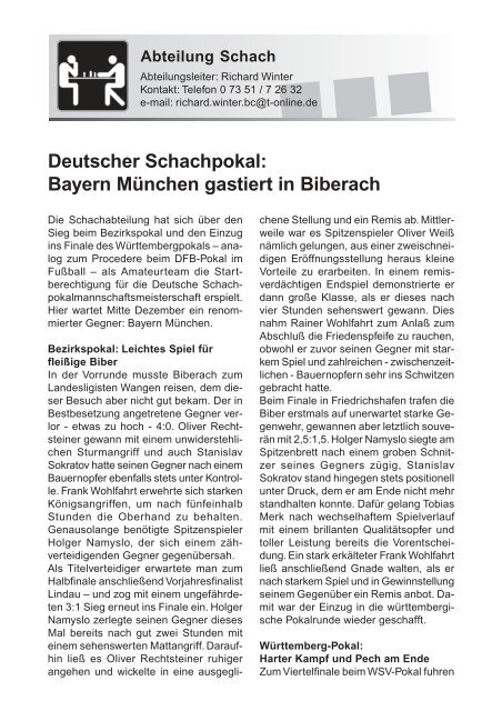 TG-Report 4 / 2007 als pdf-Datei (ca - TG Biberach