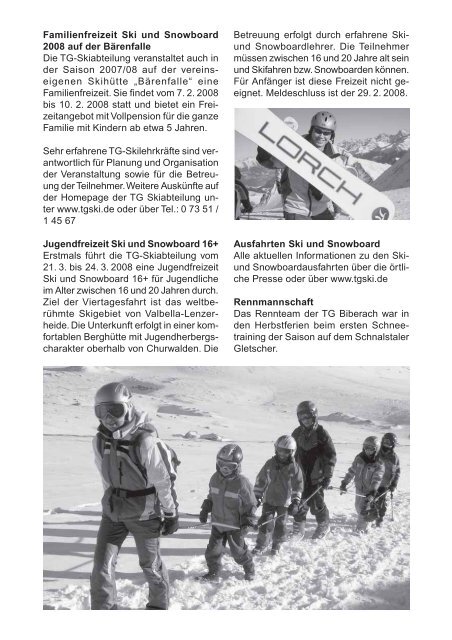 TG-Report 4 / 2007 als pdf-Datei (ca - TG Biberach