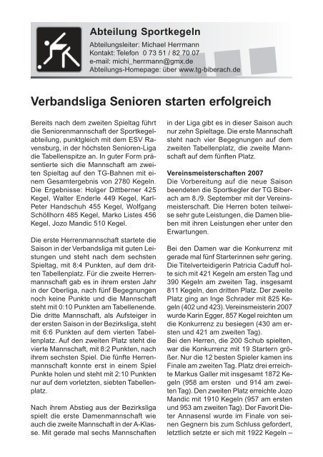 TG-Report 4 / 2007 als pdf-Datei (ca - TG Biberach