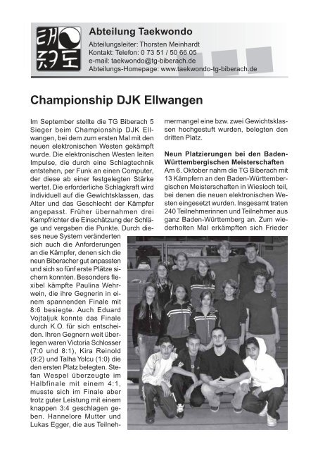 TG-Report 4 / 2007 als pdf-Datei (ca - TG Biberach