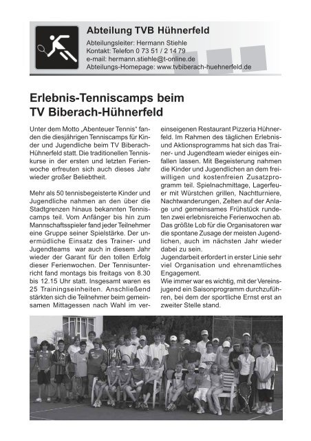 TG-Report 4 / 2007 als pdf-Datei (ca - TG Biberach