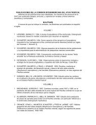 VOLUME 2 - ComisiÃƒÂ³n Interamericana del AtÃƒÂºn Tropical