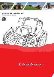 geotrac serie 4 - Lindner Traktoren